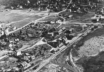 Hallstaviks centrum 1936.