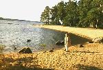 Dalälvens strand.