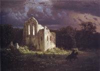 Ruin i ett mnbelyst landskap (1849)